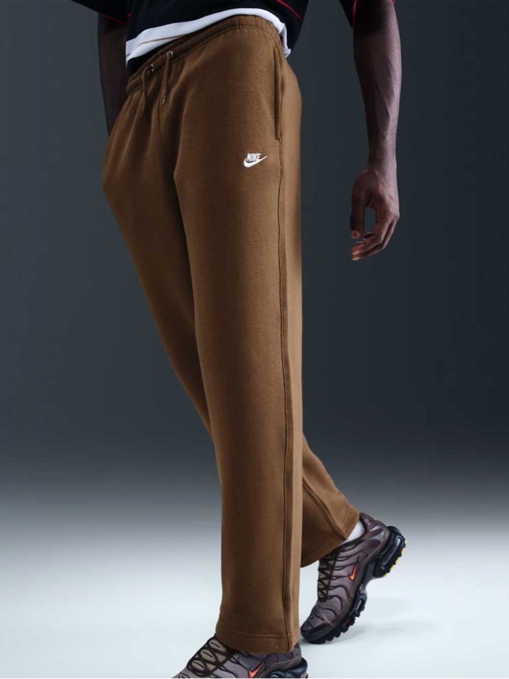 NWT Nike Men’s Brown Fleece Jogger Pants